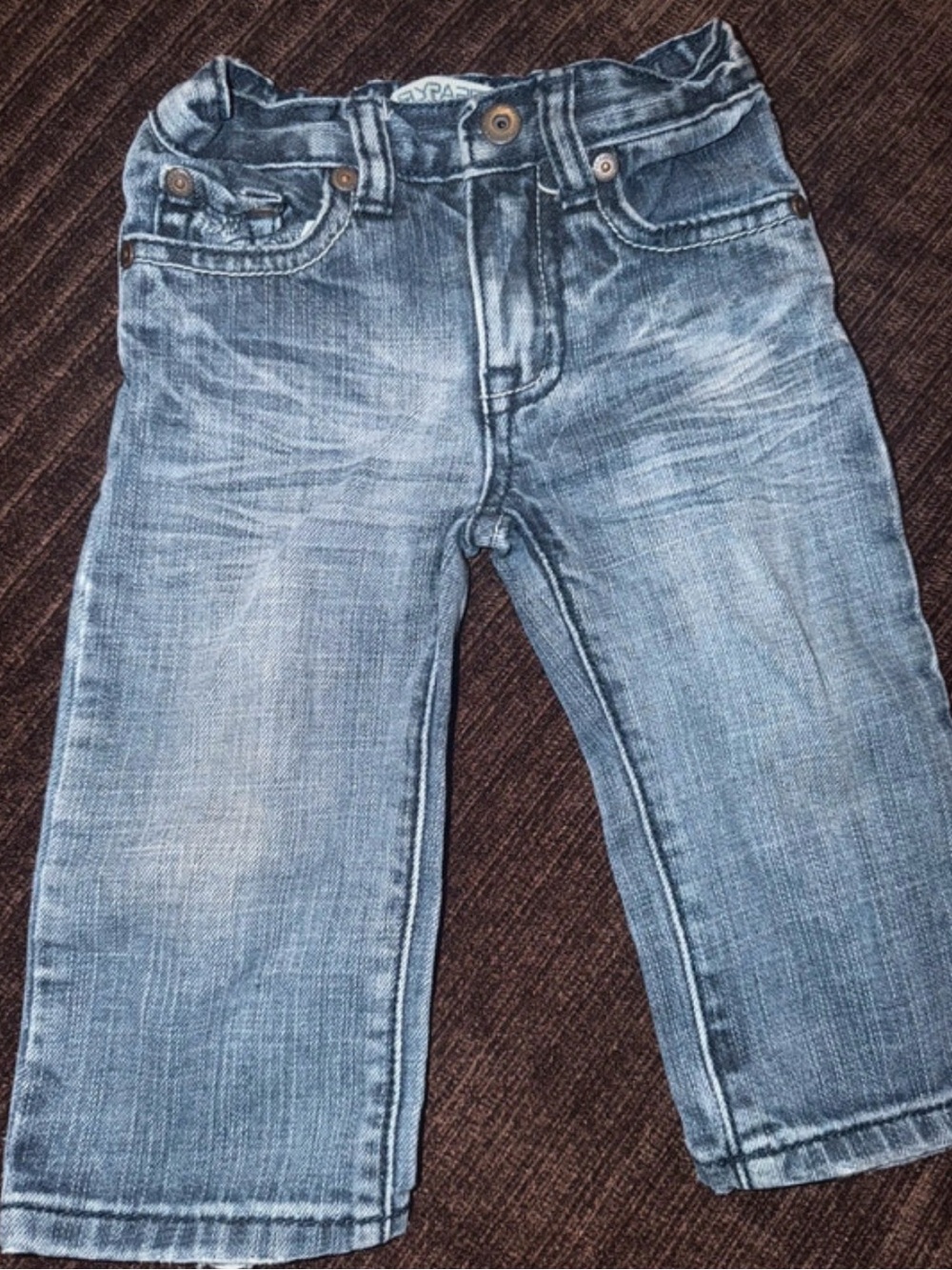 Flypaper Boys' Faded Blue Relaxed Jeans
